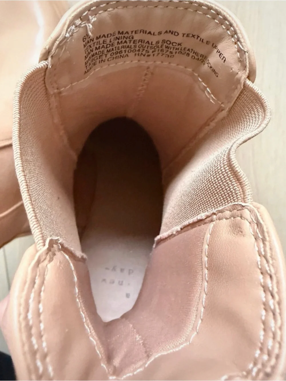 a new day Nude Chelsea Platform Boots - Picture 7 of 9